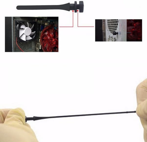 20 st PC-fläkt Soft Silikon Anti-brus Vibrations skruvar Fa DXGHC