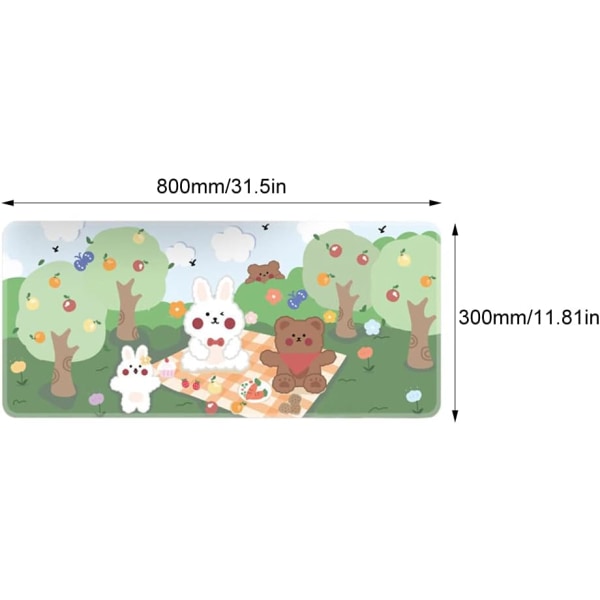 1 Pakke, Musmatte Bare, Tenåringsjente Musmatte, Bærbar Tastatur M