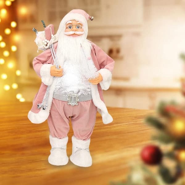 Jultomte Docka, 30cm Hög Jultomte, Julfigurer Prydnad