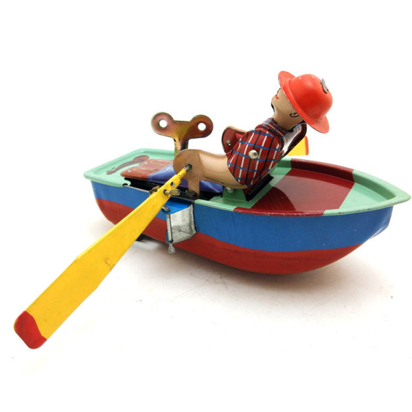 Rowing nostalgic theme collection crafts iron toys DXGHC