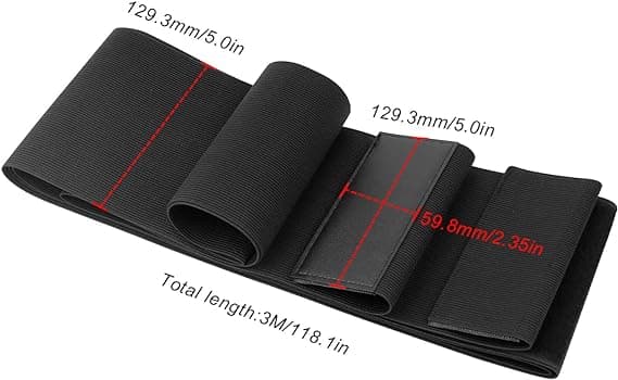 Platt Magbälte, Kvinnors Svettbälte, 3M Nylon Justerbart Efter Förlossning