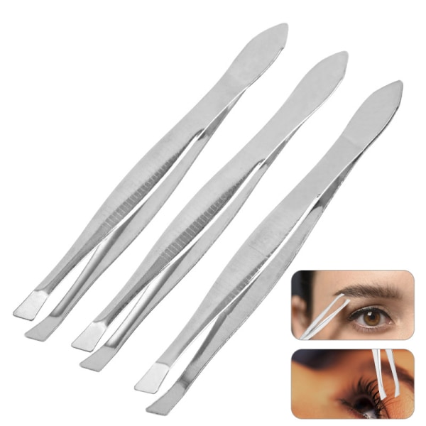 3 stainless steel eyebrow clip beauty tools eyebrow clip plucking