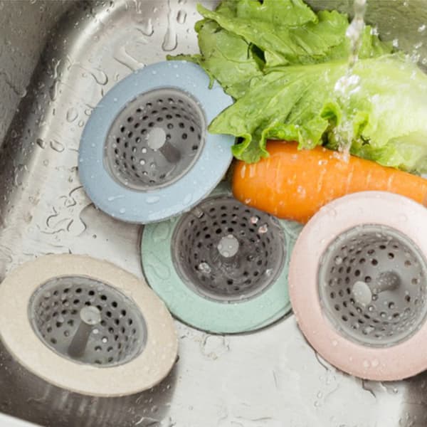 Køkken Silikon Håndvask Si Strainer Affaldskværn Si Håndvask Dræn
