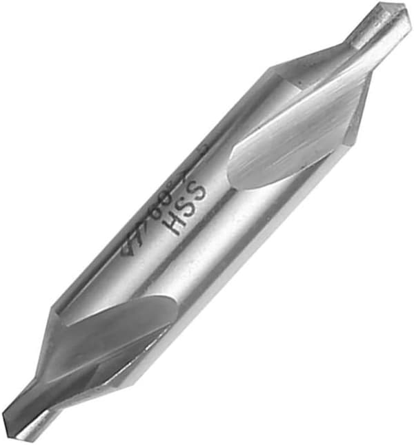 6 stk HSS Senterbor, 1/1,5/2/2,5/3/5mm 60 Grader Senterbor