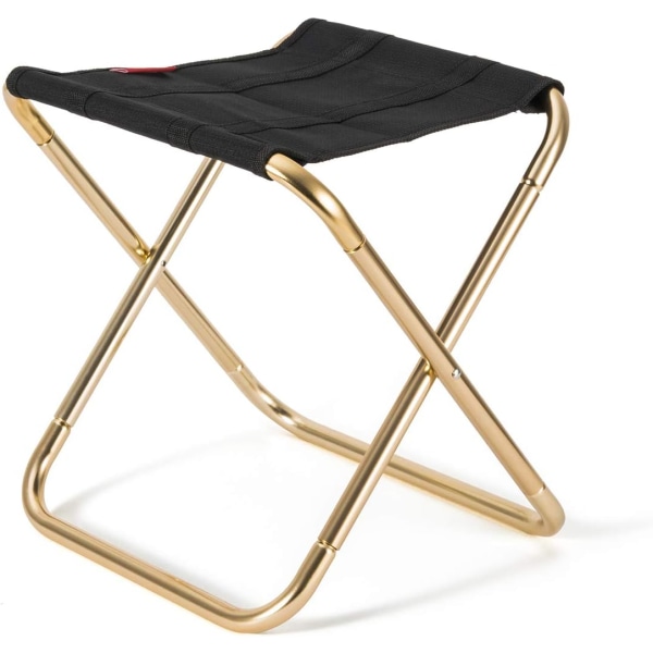 Camping Folding Stool, Bærbar Utendørs Folding Stool for Fiske