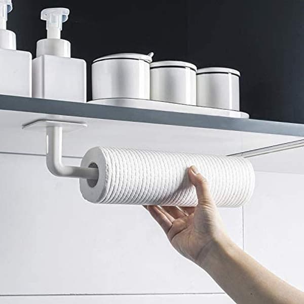 2 stk Loksholder, Plastveggmontering for Pottelokk, Kuttbrett