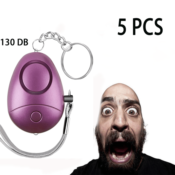5-pack Säkerhetslarm för Kvinnor, Barn, Äldre