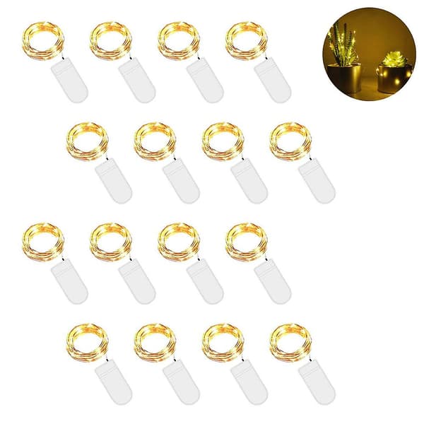 16 stk. LED-lysstreng 2M/20 LED-lys bruges til bryllupfest