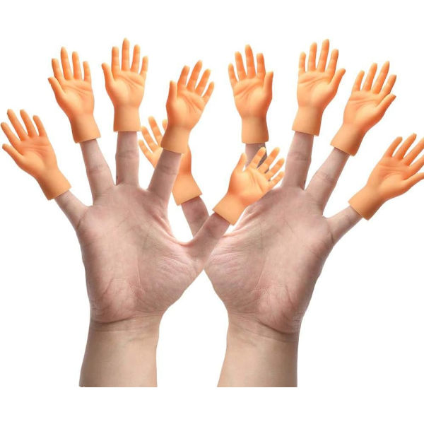 Fingerdockor Mini Finger Mini Finger Mini Finger Tok 10-pack