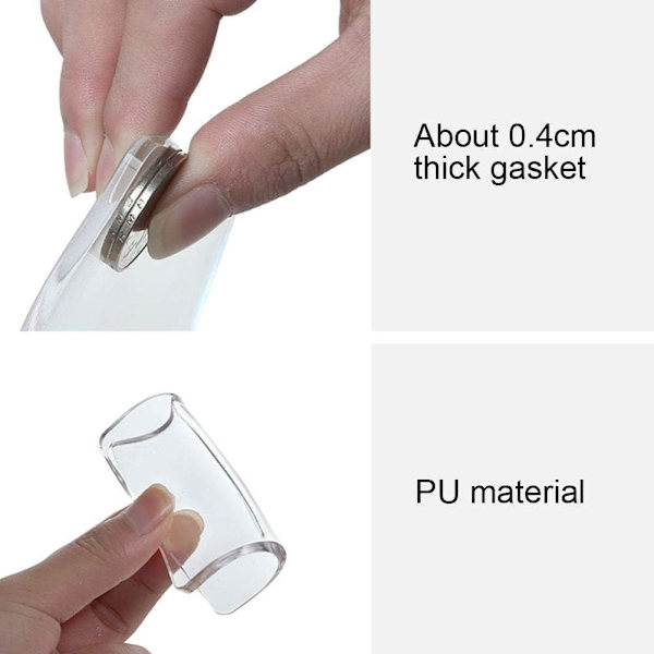 Vibrationsdämpare / Anti-vibrationsmattor för tvättmaskin & torktumlare