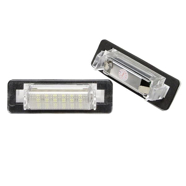 For Benz W210 E300 E320 E420 W202 4D C230 C280 C43 AMG LED Nummerplate
