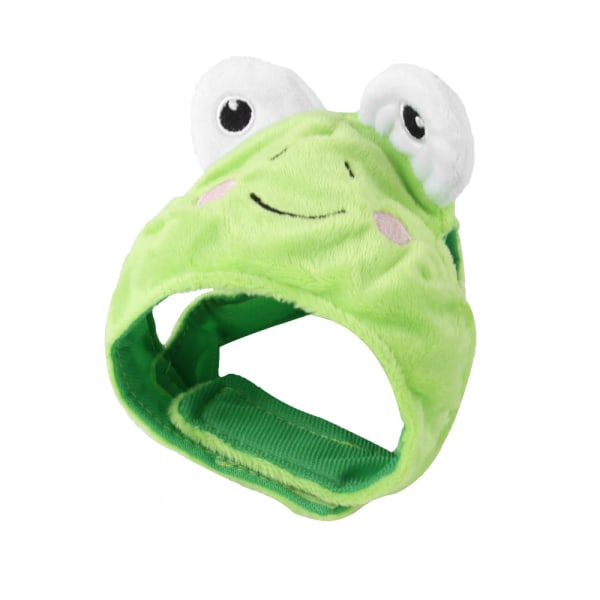 Kæledyrshat Ny Teddy kjole frø hovedbeklædning kattehat kattehovedbeklædning p