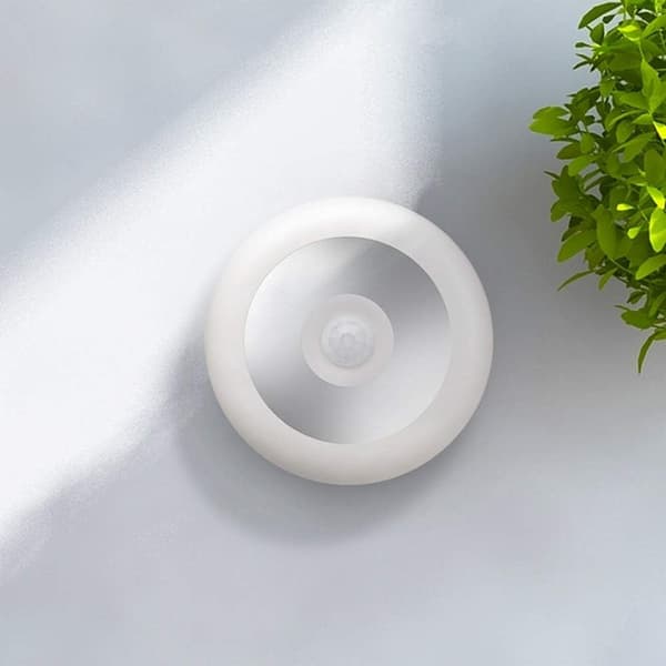 (Hvit) USB-ladbart LED nattlys, nattlys nattlys