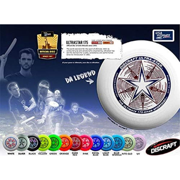 175g Ultimate Frisbee Konkurrence Frisbee - Lavet af bioplast -