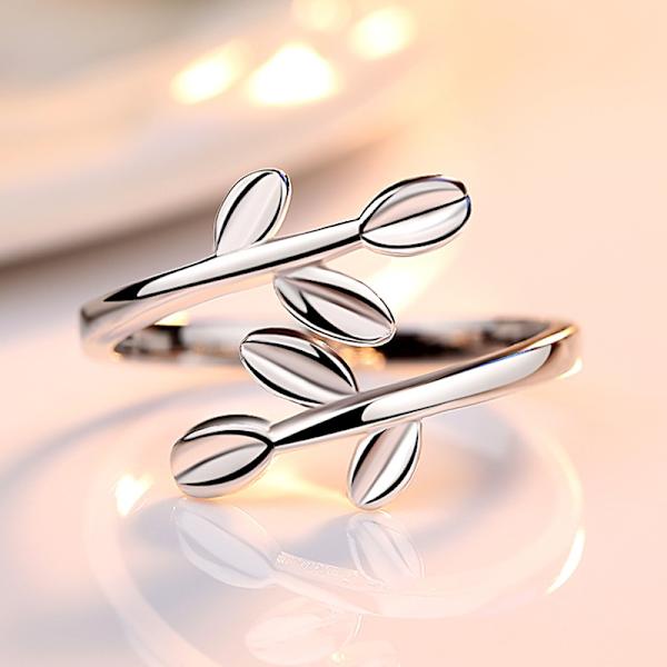 1 ställbar öppen ringuppsättning Fingerled Tumring Tåring B