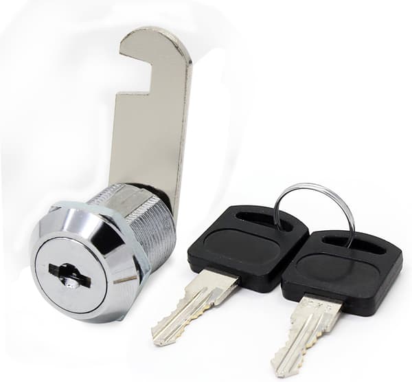 Rustfrit stål postkasse sikkerhedslås med matchende nøgler, 30mm Dr