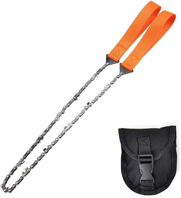 Overlevelseskæde-sav 103cm foldbar manuel nødsituation håndholdt