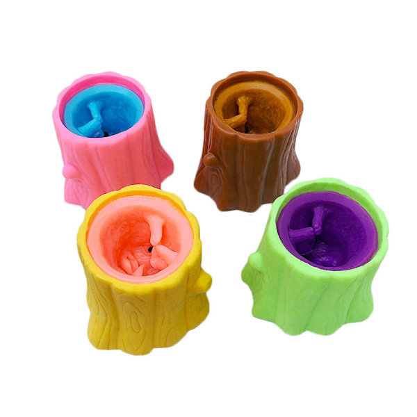 8 st Creative och Söta Ekorre Mugg Handpress Avkoppling