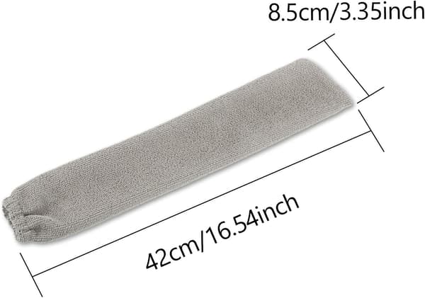 6 stk støvrensende erstatningskluter avtagbar mikrofiber