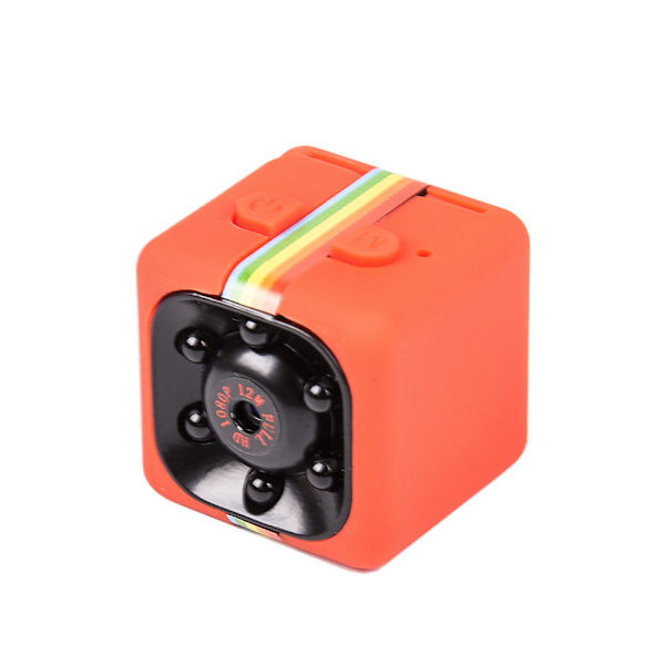 （Röd）Mini HD-kamera DVR 1080P infraröd nattseende dold kamera