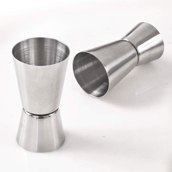 Sæt med 4 Cocktail Jigger, 15 & 30 ML Rustfrit Stål Bar Jigger