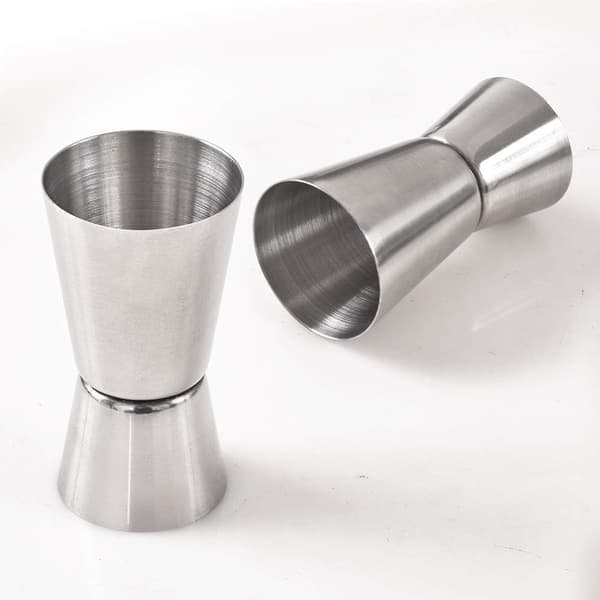 Sett med 4 Cocktail Jigger, 25 & 50 ML Rustfritt Stål Bar Jigger