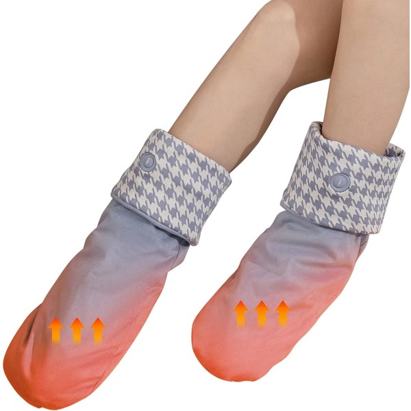 Oppvarmede sokker for menn/kvinner - Oppgraderte oppladbare elektriske sokker