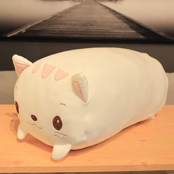 Plush Kattkudde, Mjuk Kattunge Fylld Djurleksak