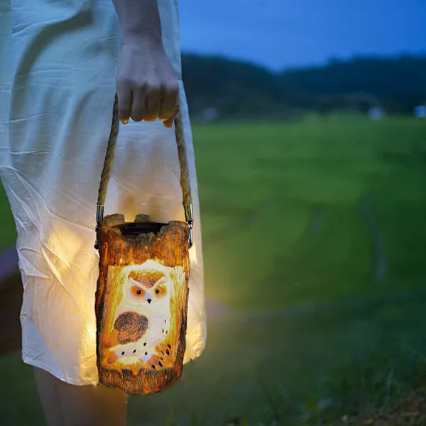 Havedekoration Solcellelys Havelampe Gave Solcellelampe Vandafvisende L