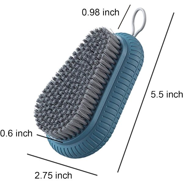 3 st Skrubbborste, Tvättskrubb Mjuk Skrubbborste för Tyg