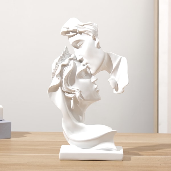 Kreativ Parstaty Kiss Skulptur Abstrakt Konst Par Scu DXGHC