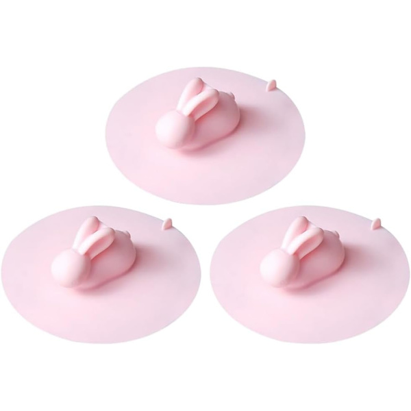 3-pack Duschbrunnstopp, Silikon Badkar Avloppssil, Bad