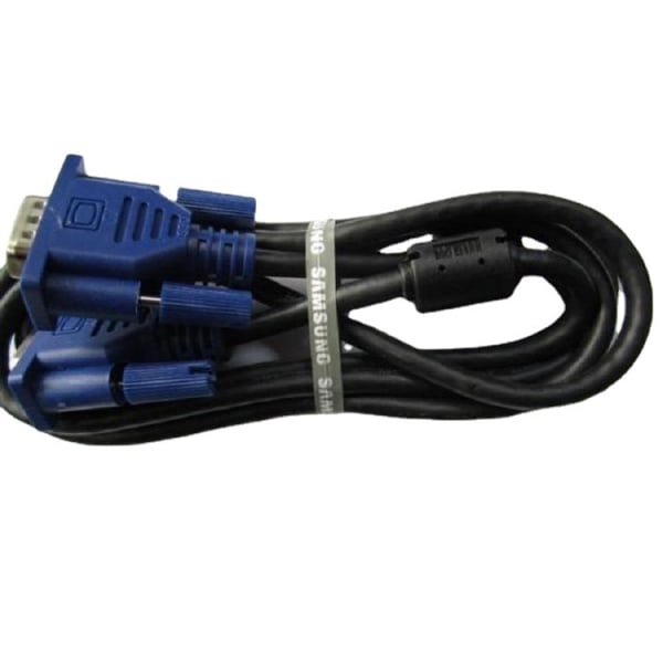 1,5 m VGA-kabel for dataskjerm, 15-pin 4+5 video