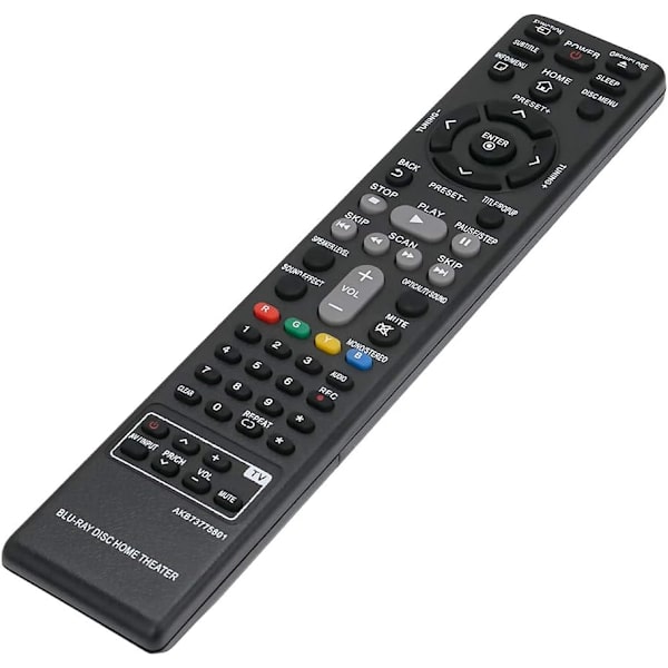 AKB73775801 Erstatningsfjernkontroll for LG Blu-ray hjemmekinosystem