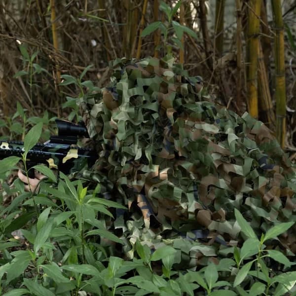 Stort Militær Forstærket Camouflage Net - Ideelt til Camouflage