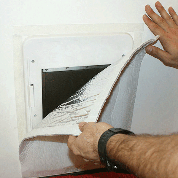 1 stk. 129x95cm/50.79*37.4in Loftventilationsisolering Cover Vent ind