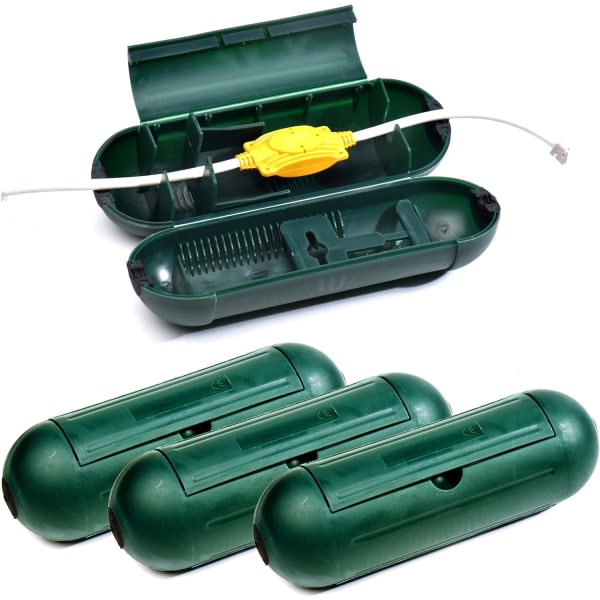 4-Pack skjøteledningsbeskyttere | Innendørs og utendørs vanntett