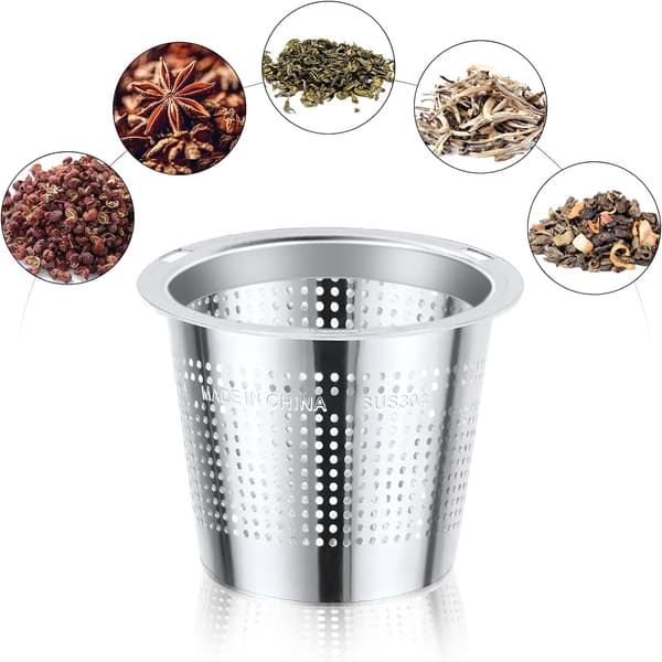 Tepåse, Rostfritt Stål Infusers Rostfritt Stål Rör Krydda St
