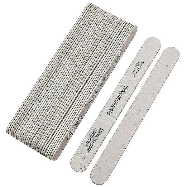 100 st Tränagelfilar 100/180 Nagelverktyg Buffertblock Manikyr