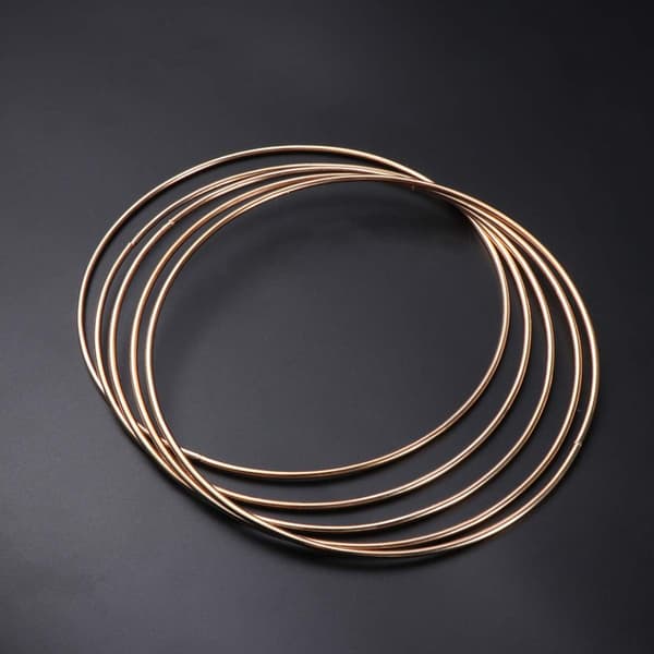 10 st Drömfångarringar Metallringar Drömfångarringar Cirkel