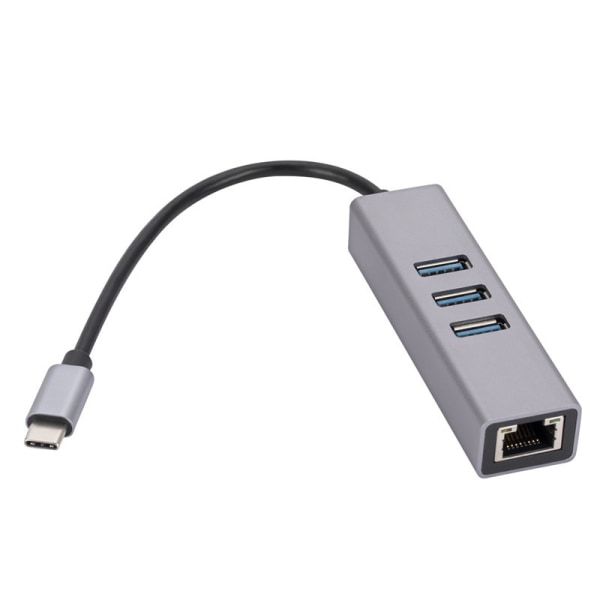 USB3.0-rj45-verkkoportti USB jakaja TYPEC-laajennustelakka