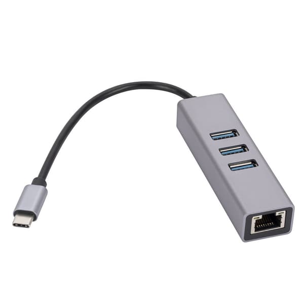 USB3.0 til rj45 netværksport USB splitter TYPEC forlængelsesdock