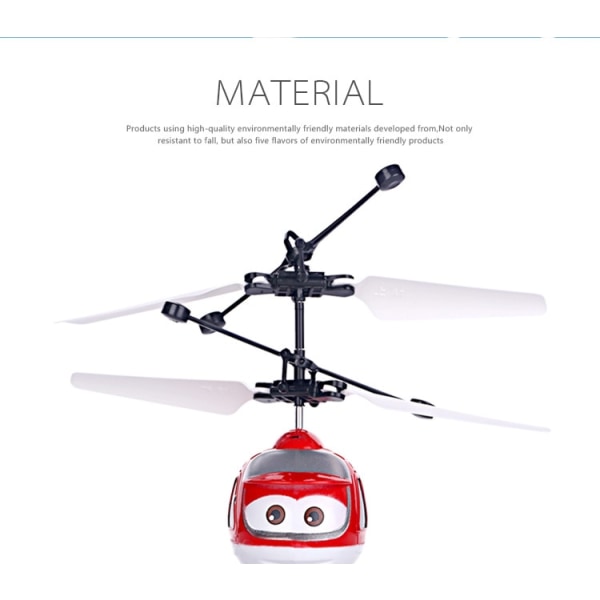 Mini RC-helikopterdrönare med vattenfallsstyrning Modell Cartoon Ges