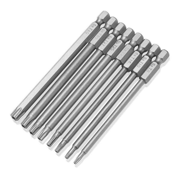 8 stk. hule batchhoved 100mm medium hul blomsterbatchhoved s