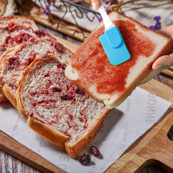 Silikon Spatel, 2 stk Silikon Bake Spatel, Mini Varmebestandig