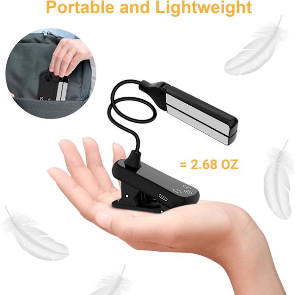 Leselys - Leselampe for lesing i sengen - Mini Touch Readin