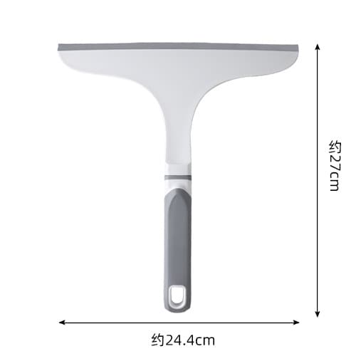 Duschsqueegee, badsqueegee med hängkrok, 27 * 24cm