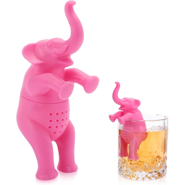 Stor brygge elefant silikon te-infuser