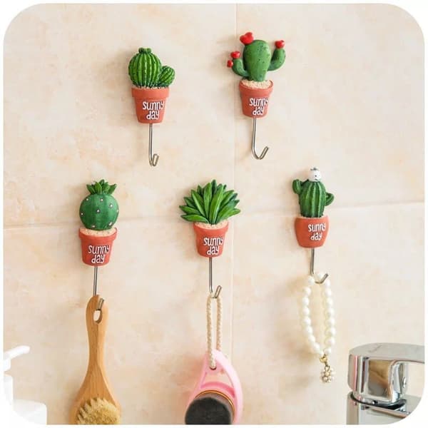 10 st 4\" Rostfritt Stål Succulent Växtkrokar Kreativ Kaktusuppsättning