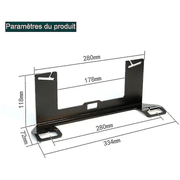 Isofix Universal Bilmontering (zl-2049)-XF2-